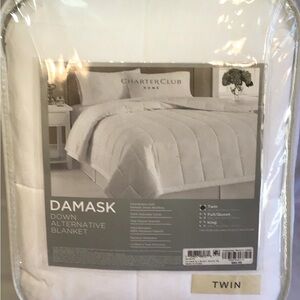 Charter Club Damask Down Alternative Blanket